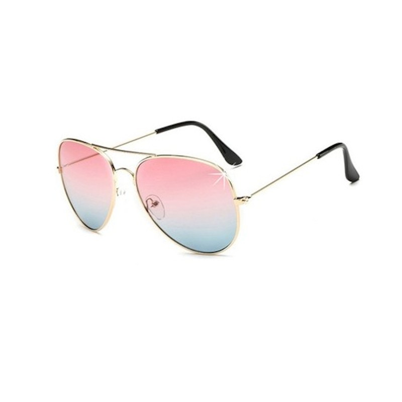 Sonnenbrille polarisierte Pink Blau DFBIJOUX