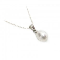 Halskette 925 Silber Perlen DreamFactorJ